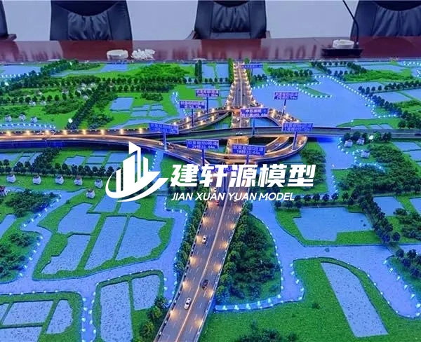 咸阳高速公路沙盘定制